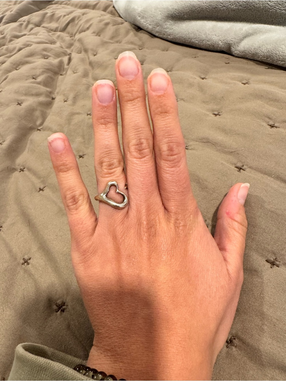 Tiffany & Co. Elsa Perretti open heart ring